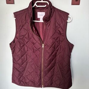 Old Navy Large Maroon Vest